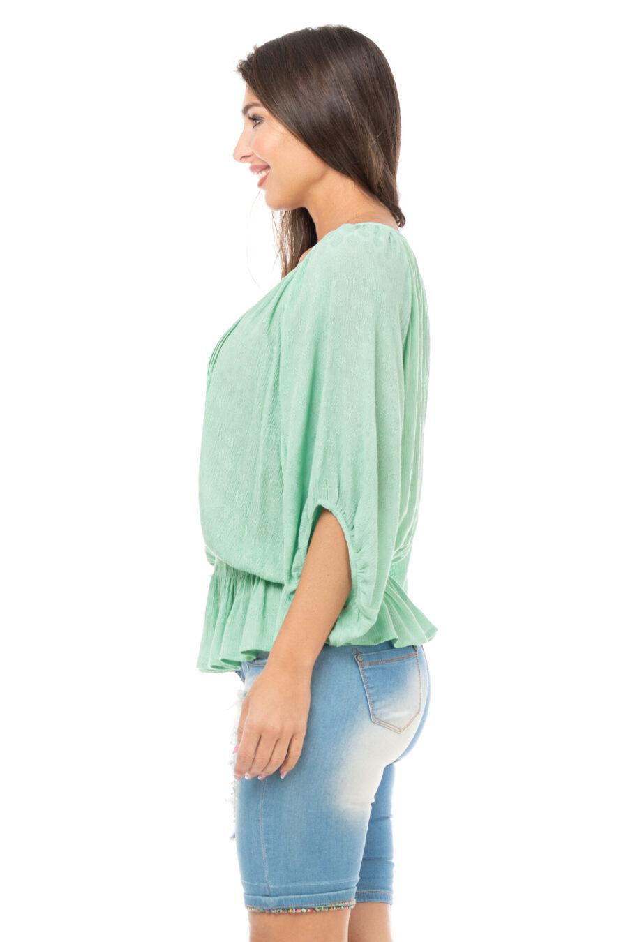 peace&love by calao BLUSA LISA BORDADA Venta caliente