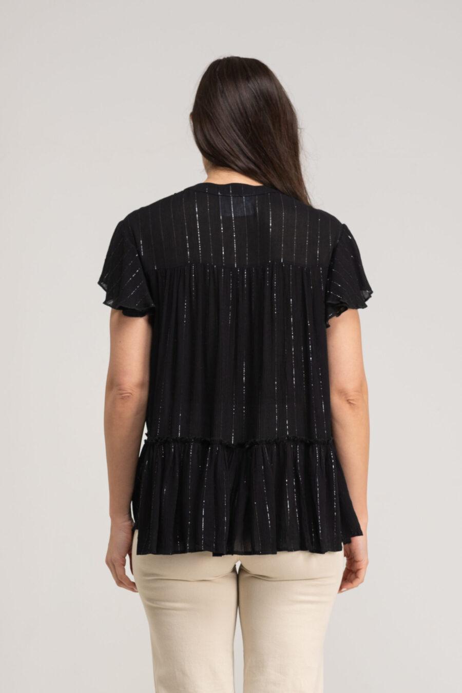 peace&love by calao BLUSA LISA BORDADA CUELLO MAO En oferta