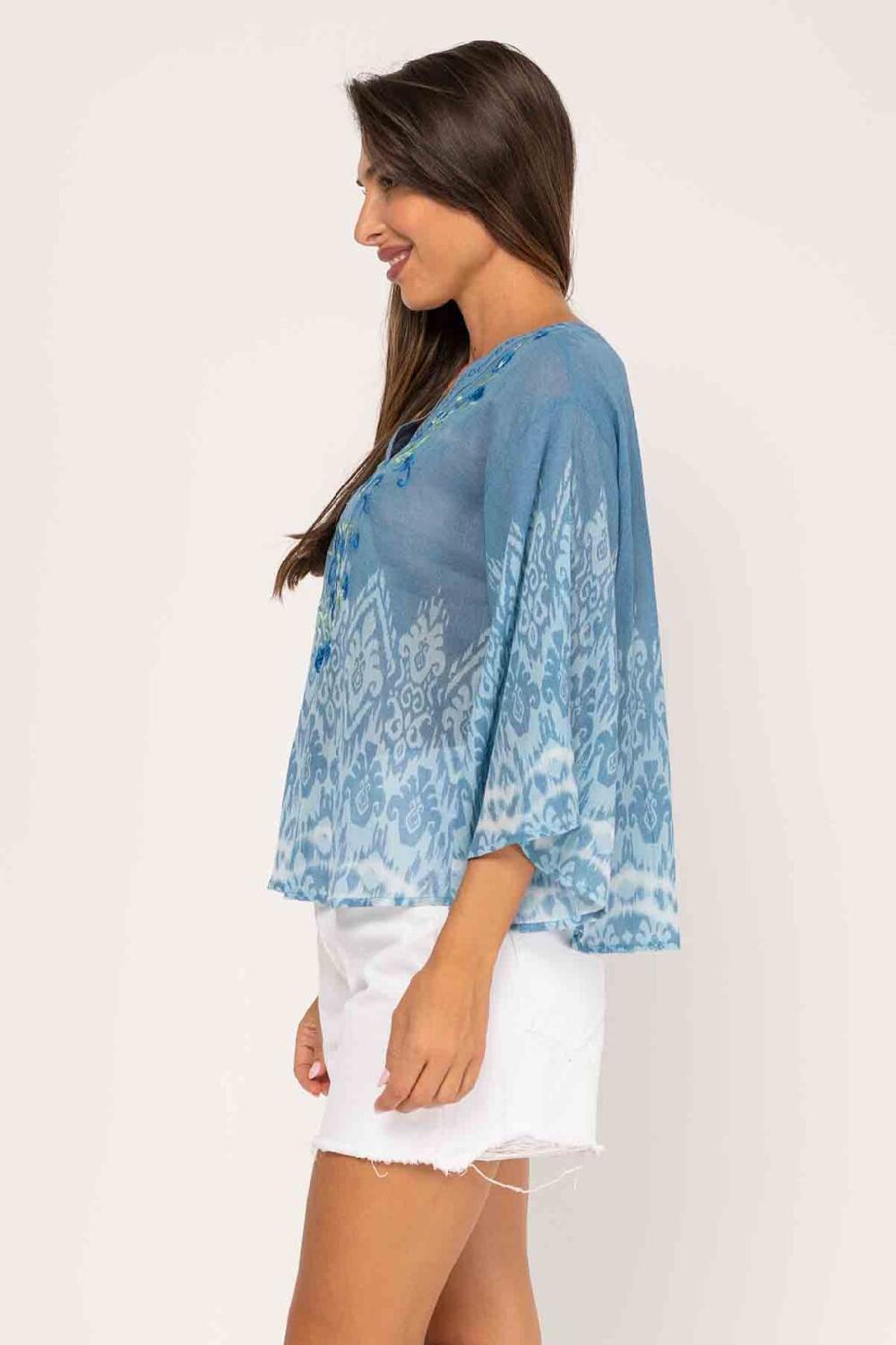 peace&love by calao BLUSA AMPLIA ESTILO OVERSIZE Rebajas online