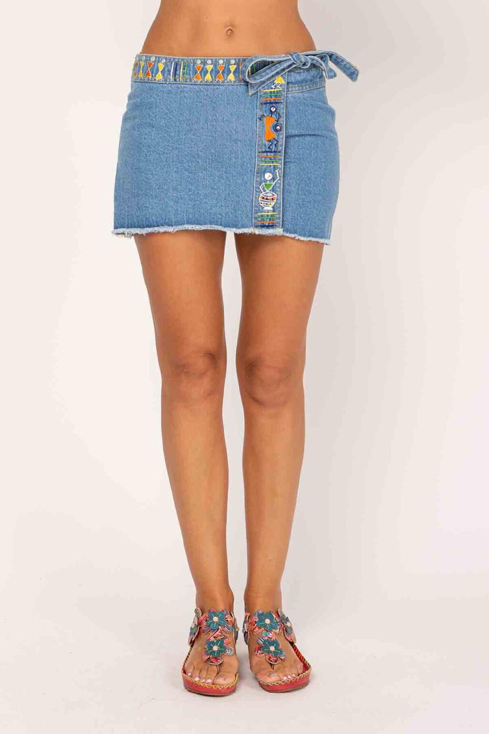 peace&love by calao FALDA PANTALON JEAN Rebajas top