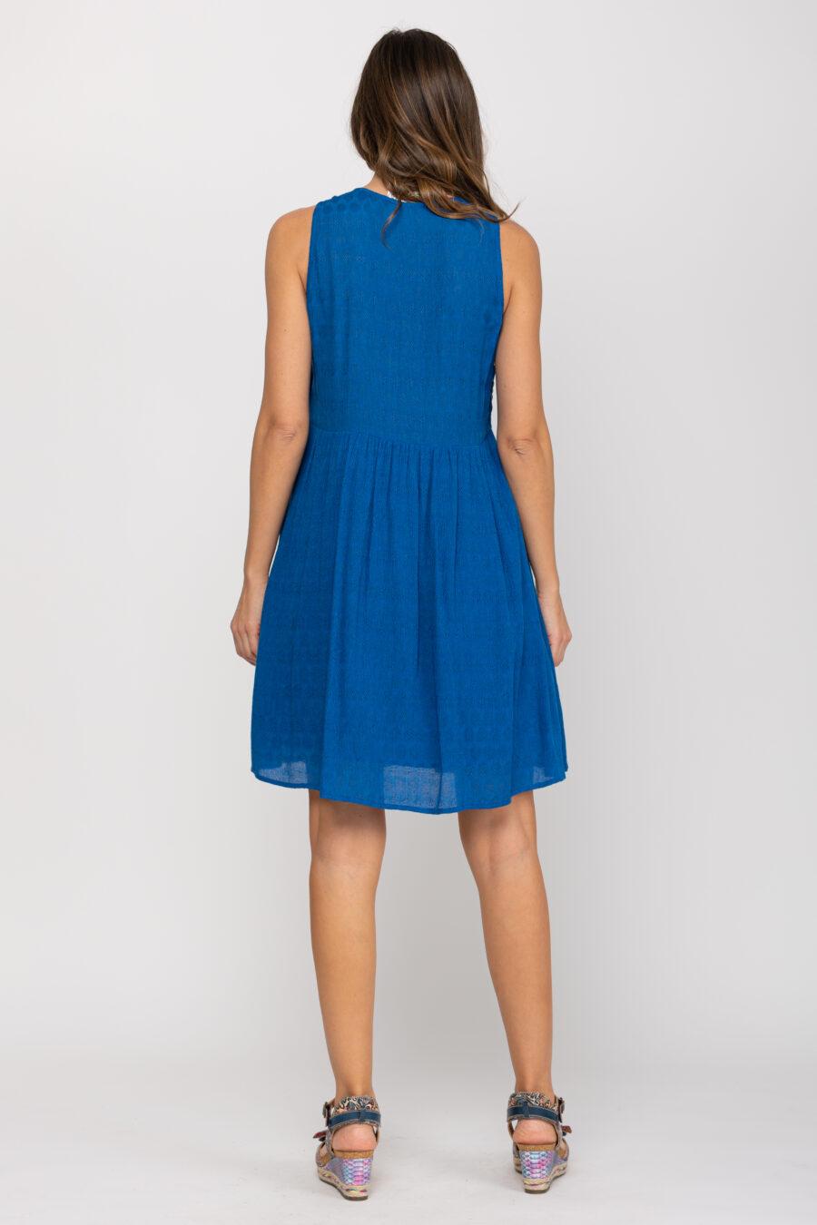 peace&love by calao VESTIDO LISO BORDADO COMPRAR AHORA