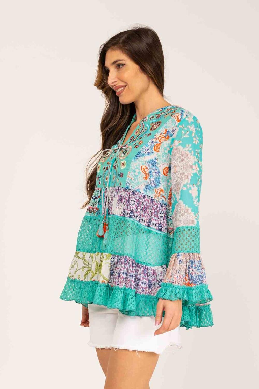 peace&love by calao BLUSON ESTAMPADO BOHO LOOK ÚLTIMAS EDICIONES