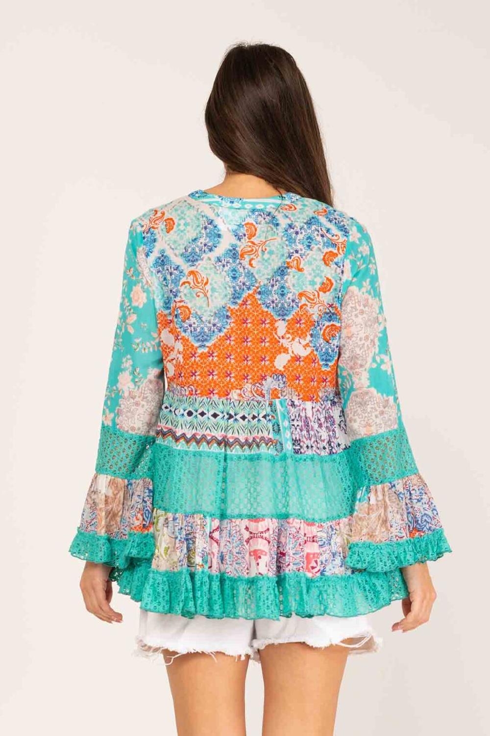 peace&love by calao BLUSON ESTAMPADO BOHO LOOK ÚLTIMAS EDICIONES
