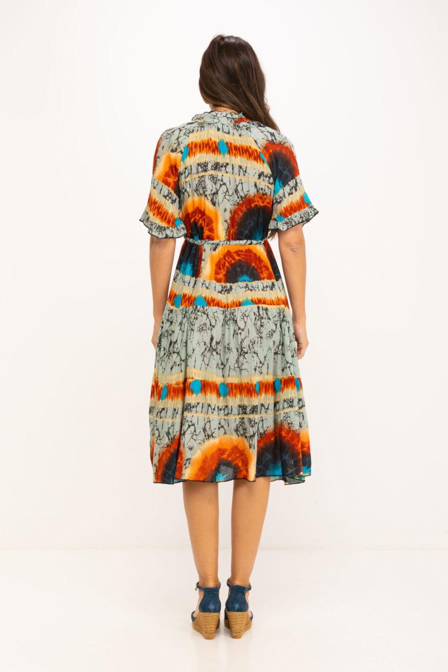 peace&love by calao VESTIDO TYE DYE LARGO Descuento por venta flash