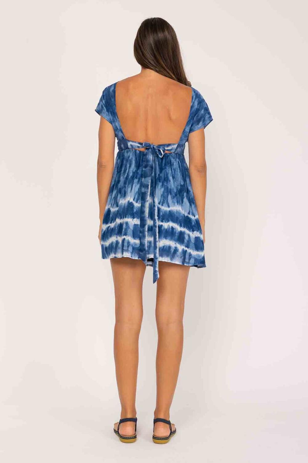 peace&love by calao VESTIDO CORTO TIE DYE DE MANGA CORTA 2025