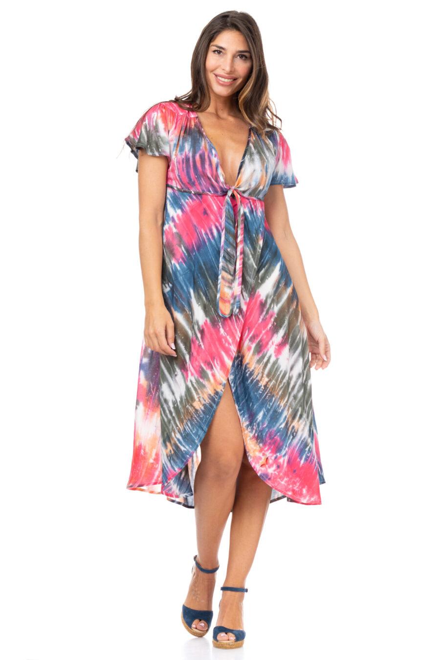 peace&love by calao VESTIDO TYE DYE DE COLORES Outlet