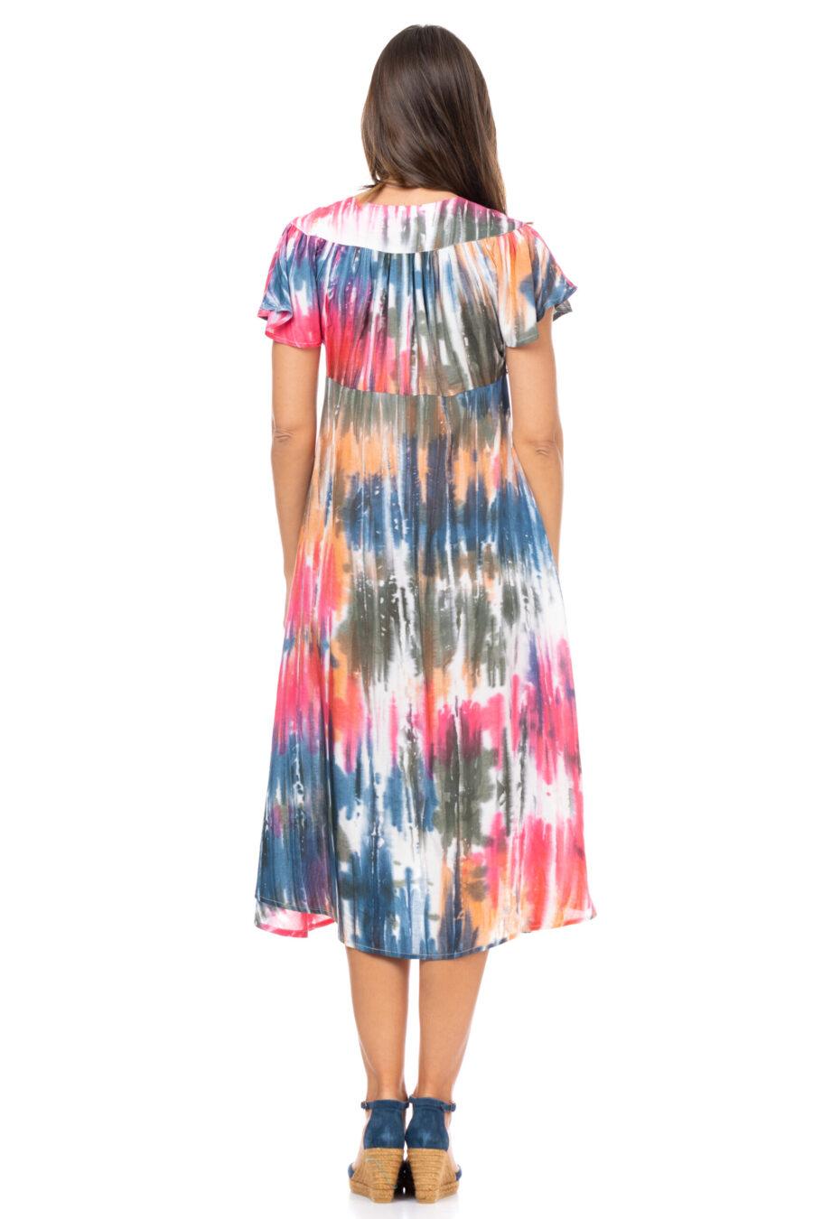 peace&love by calao VESTIDO TYE DYE DE COLORES Outlet