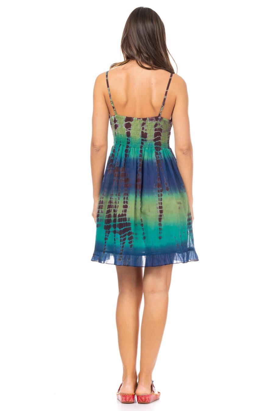 peace&love by calao VESTIDO ESTAMPADO DE TIRANTES Rebajas