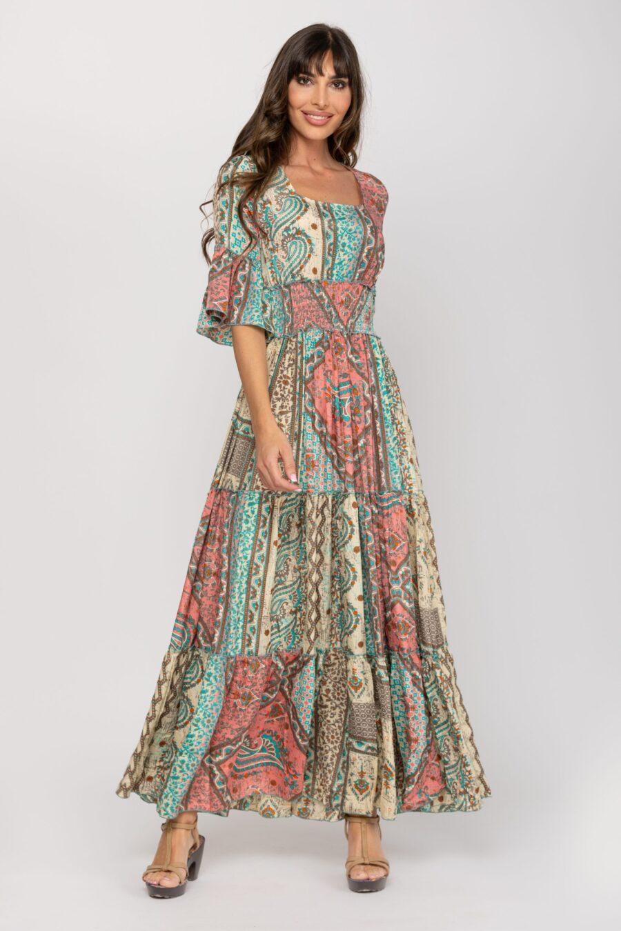 peace&love by calao VESTIDO LARGO ESTAMPADO Gran oferta