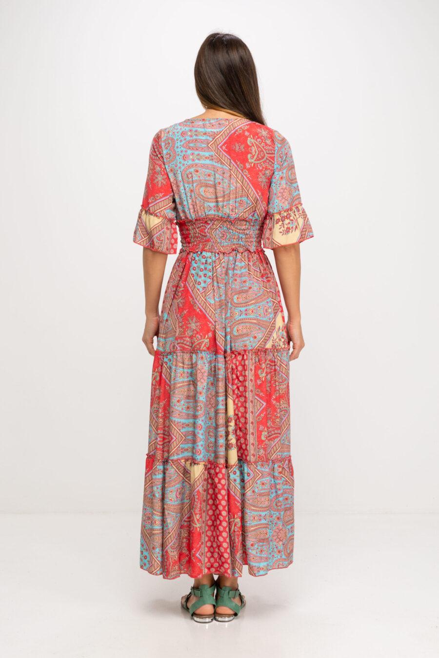 peace&love by calao VESTIDO LARGO ESTAMPADO Rebajas de fábrica