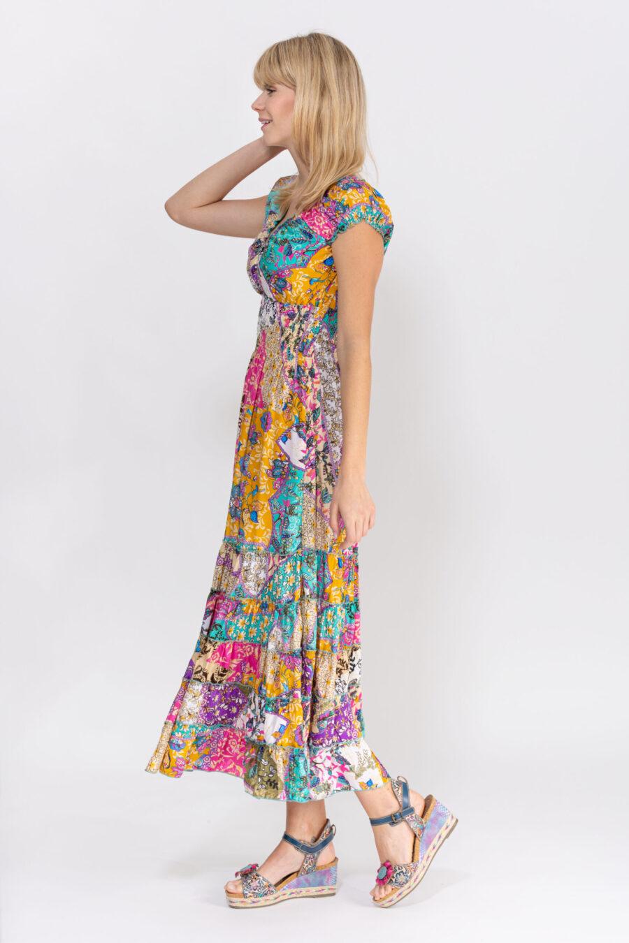 peace&love by calao VESTIDO LARGO ESTAMPADO Ventas relámpago