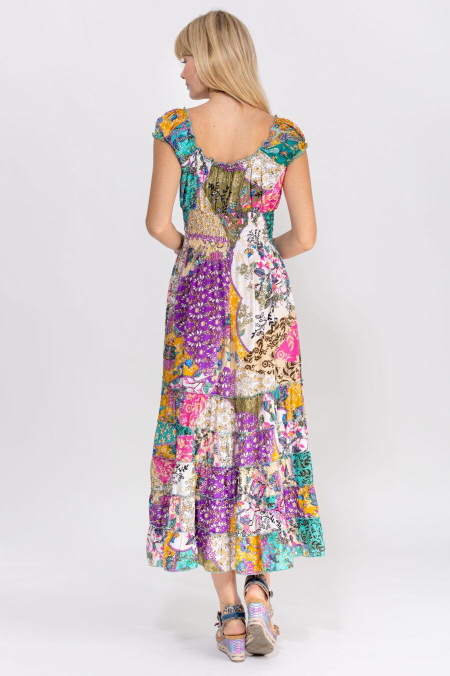 peace&love by calao VESTIDO LARGO ESTAMPADO Ventas relámpago