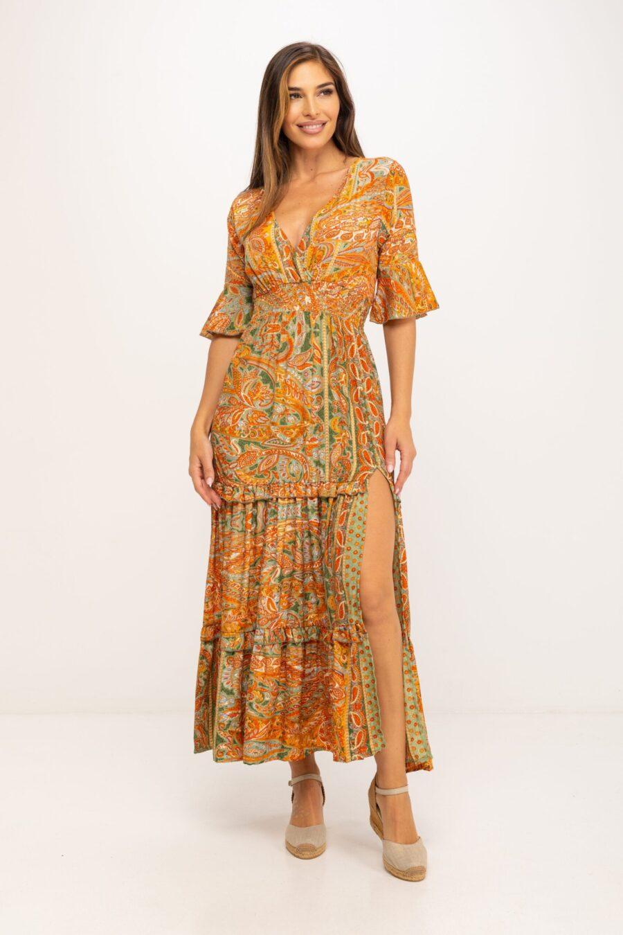 peace&love by calao VESTIDO LARGO ESTAMPADO Tienda