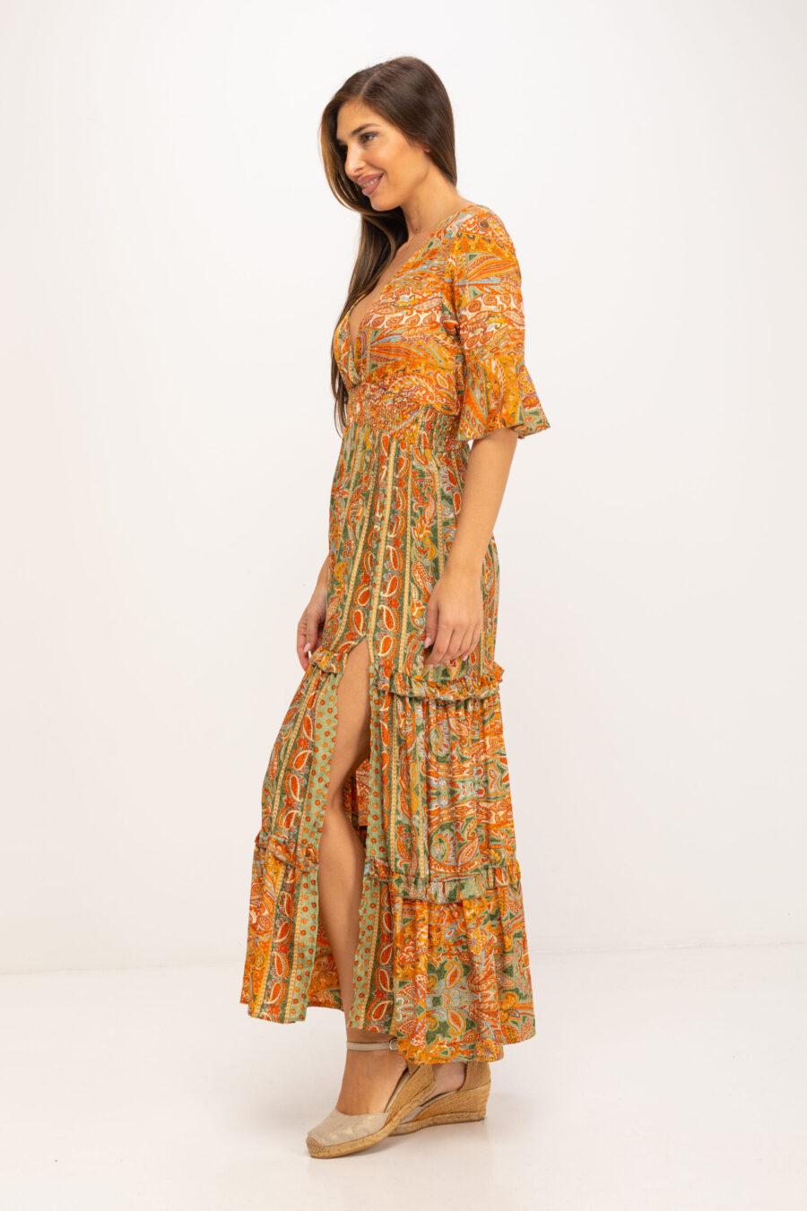 peace&love by calao VESTIDO LARGO ESTAMPADO Tienda