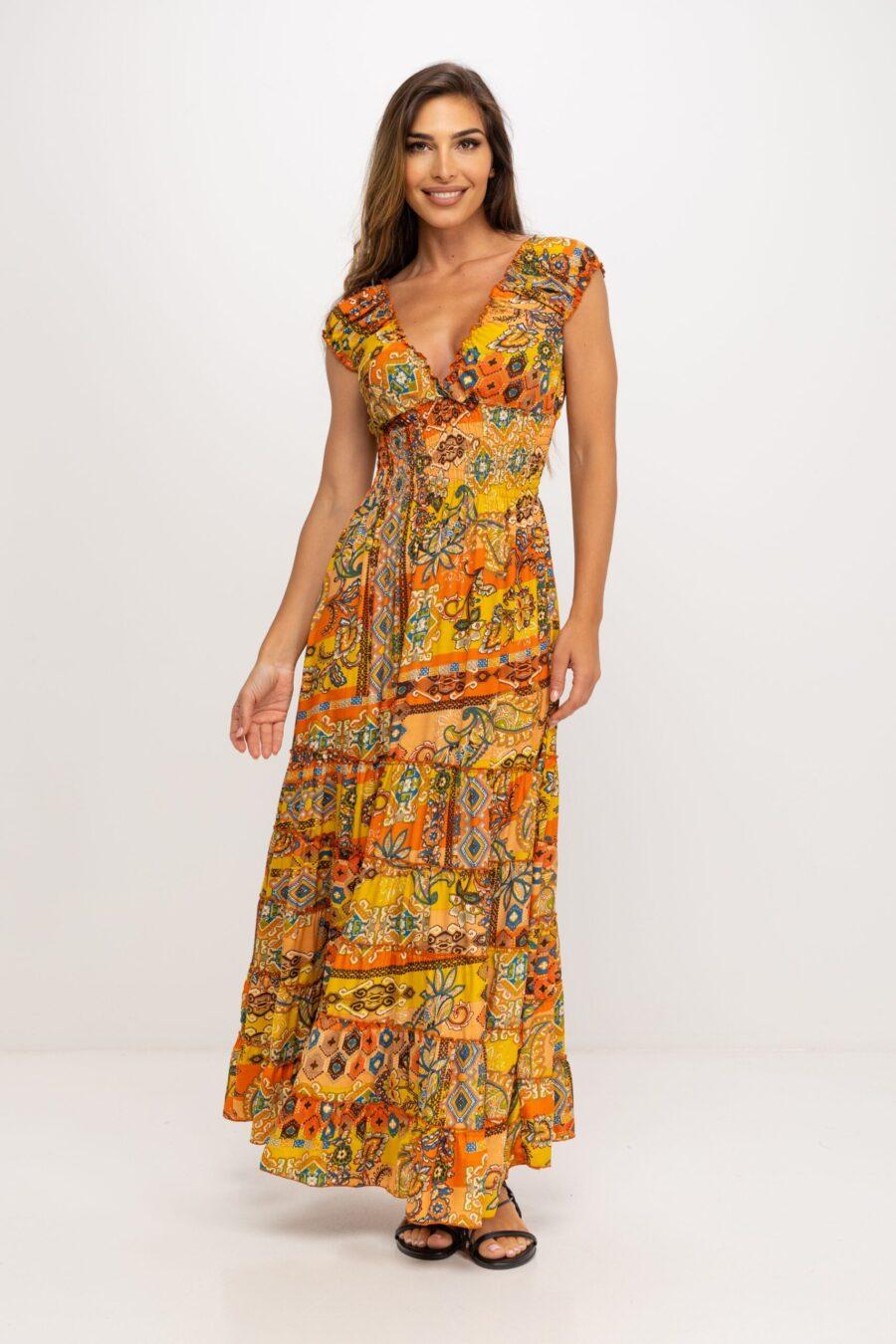 peace&love by calao VESTIDO LARGO ESTAMPADO Tienda