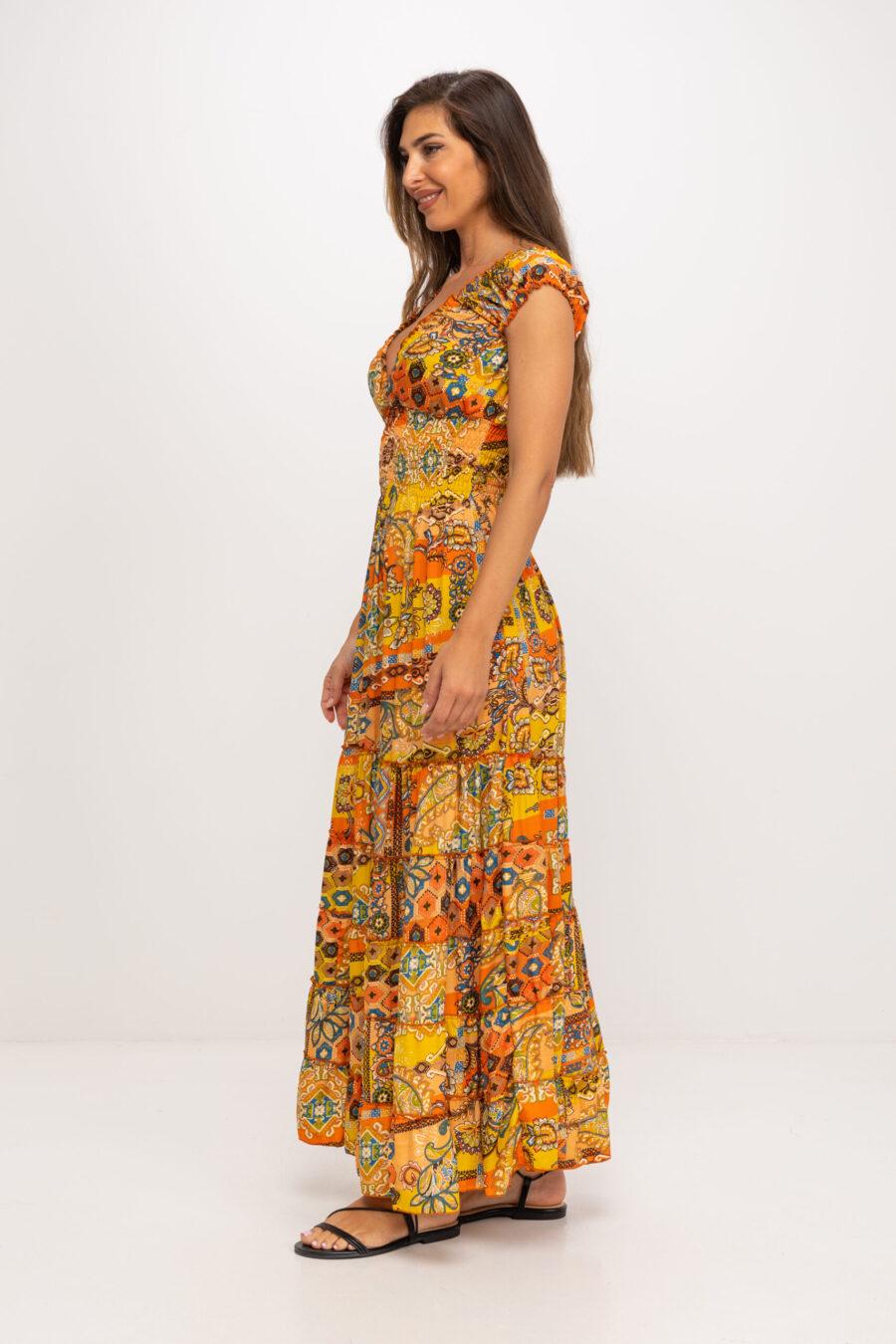peace&love by calao VESTIDO LARGO ESTAMPADO Tienda