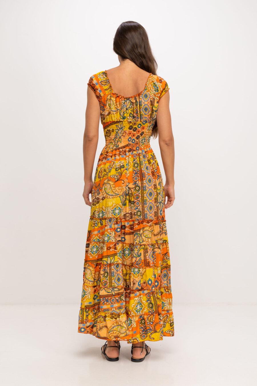 peace&love by calao VESTIDO LARGO ESTAMPADO Tienda