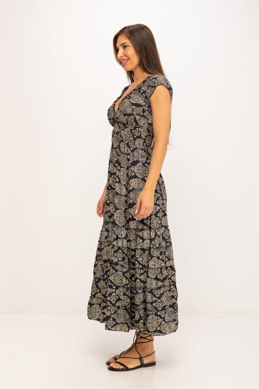peace&love by calao VESTIDO LARGO ESTAMPADO Mejor oferta