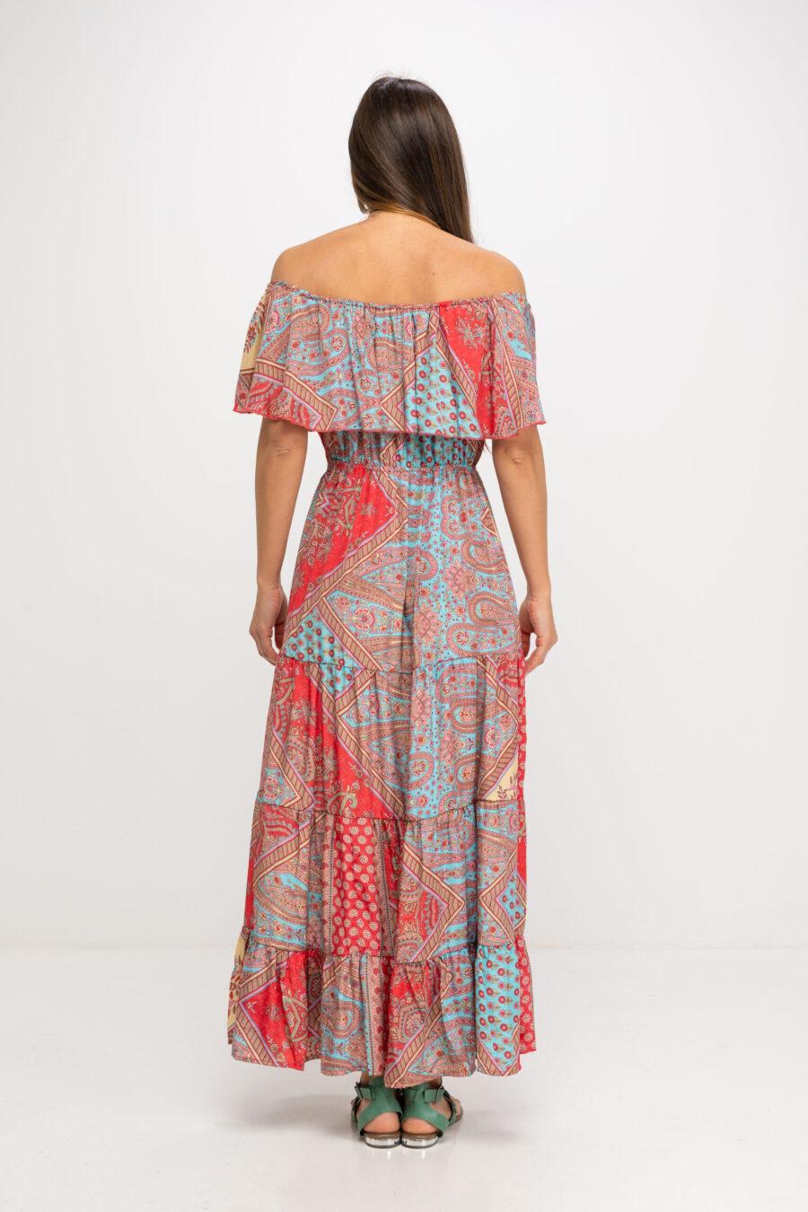 peace&love by calao VESTIDO LARGO ESTAMPADO Rebajas top