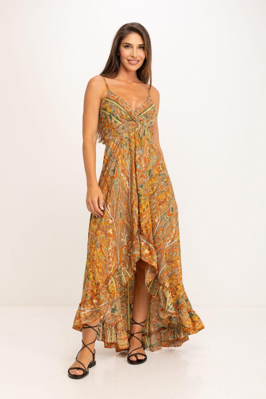 peace&love by calao VESTIDO LARGO ESTAMPADO COMPRAR AHORA
