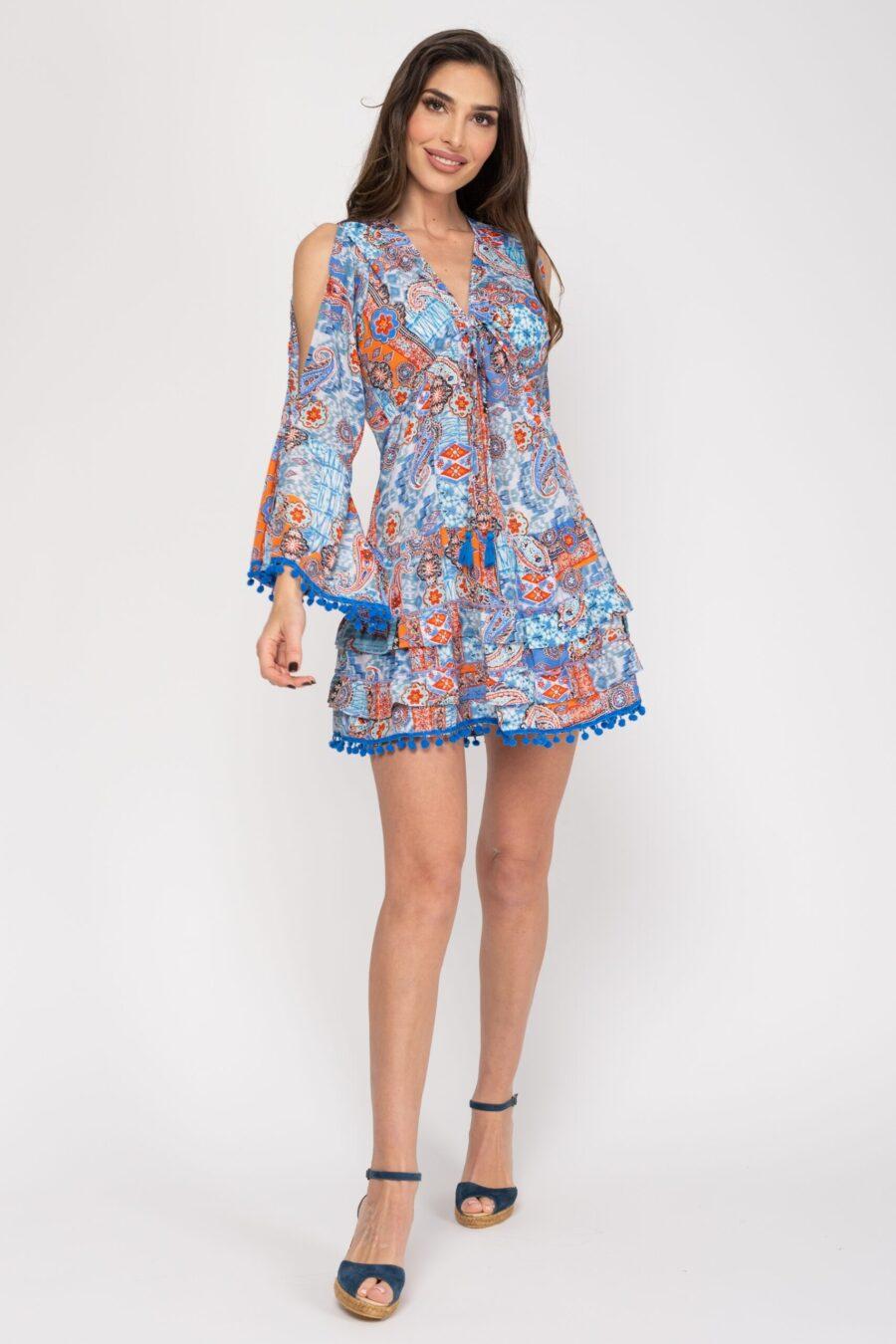 peace&love by calao VESTIDO CORTO ESTAMPADO ÚLTIMAS EDICIONES