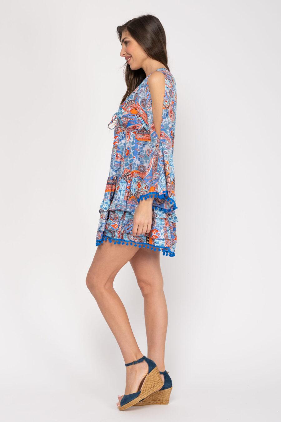 peace&love by calao VESTIDO CORTO ESTAMPADO ÚLTIMAS EDICIONES