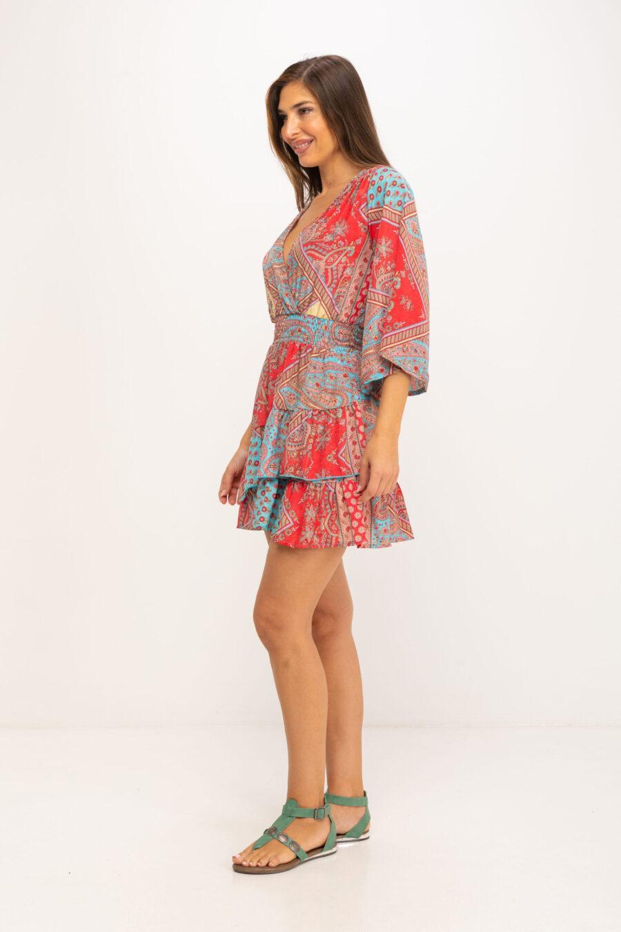 peace&love by calao VESTIDO MINI ESTAMPADO Precio de fábrica