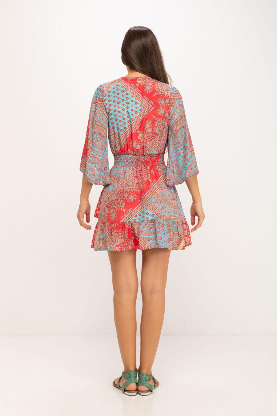 peace&love by calao VESTIDO MINI ESTAMPADO Precio de fábrica