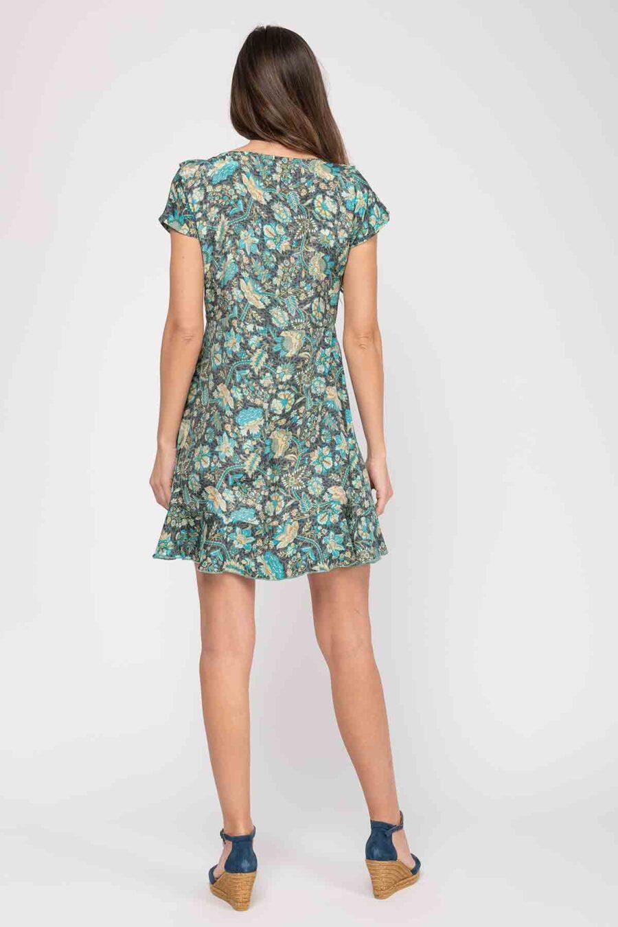 peace&love by calao VESTIDO CORTO ESTAMPADO Superdescuento