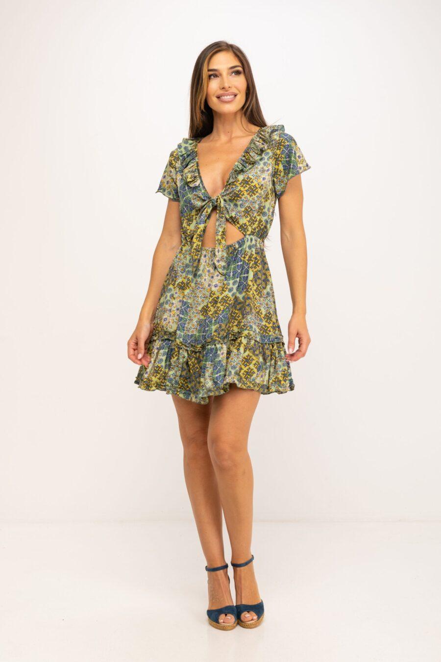 peace&love by calao VESTIDO CORTO ESTAMPADO Grandes descuentos
