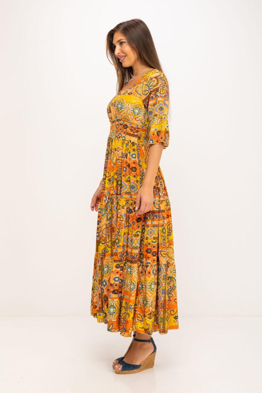 peace&love by calao VESTIDO LARGO ESTAMPADO Envío internacional gratuito