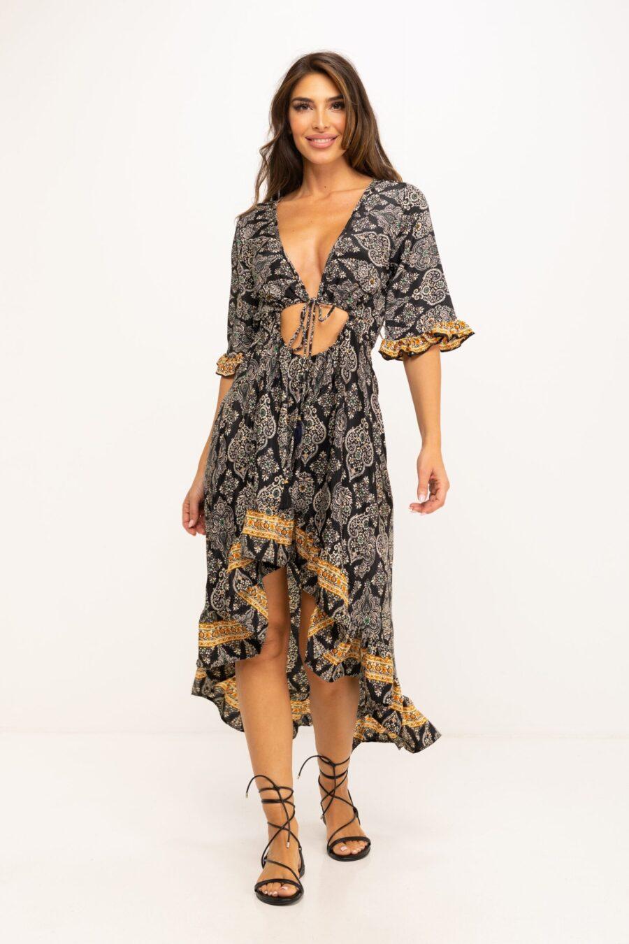 peace&love by calao VESTIDO ESTAMPADO MEDIA PIERNA Limitado a 3 días