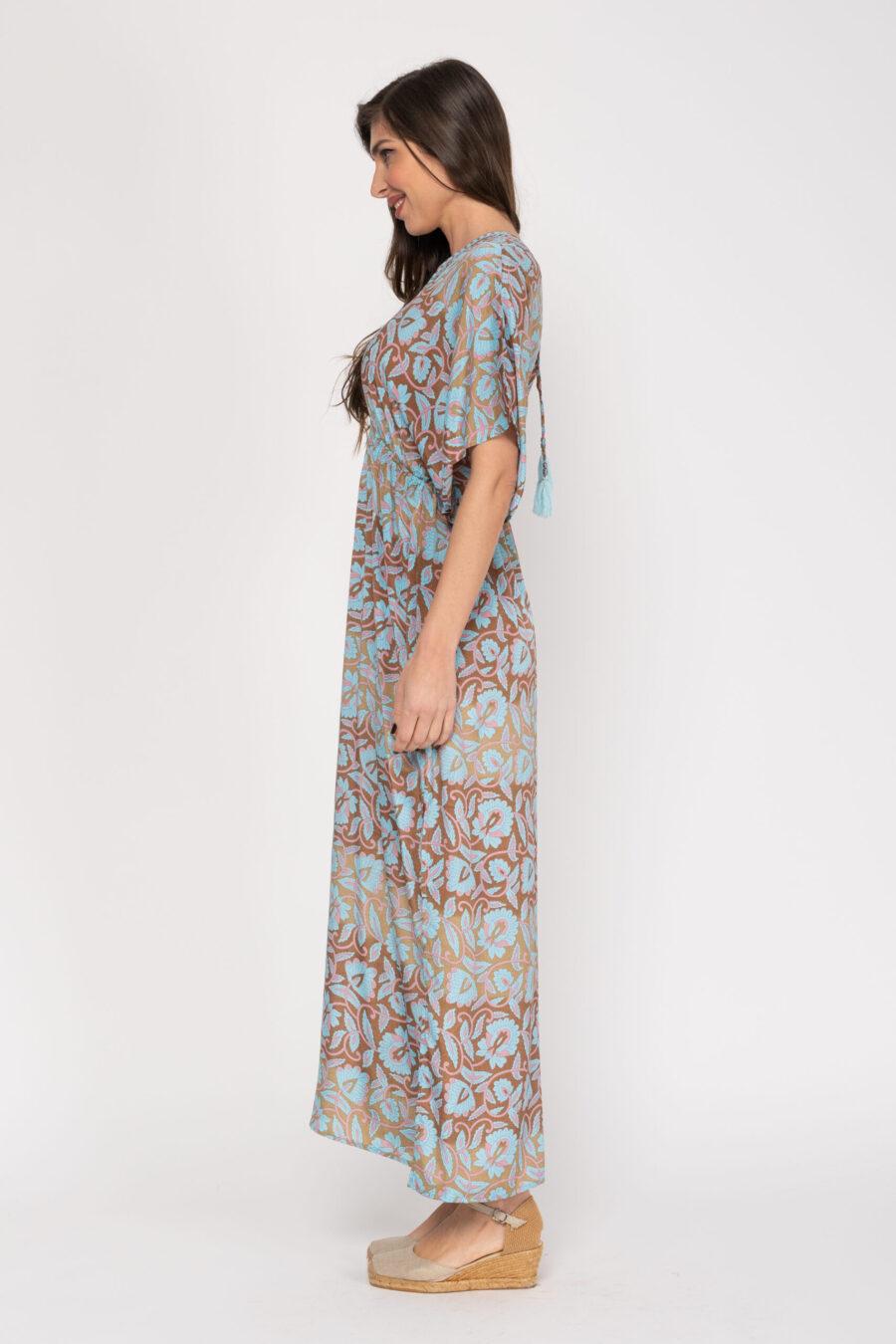peace&love by calao VESTIDO LARGO ESTAMPADO Precios de Black Friday