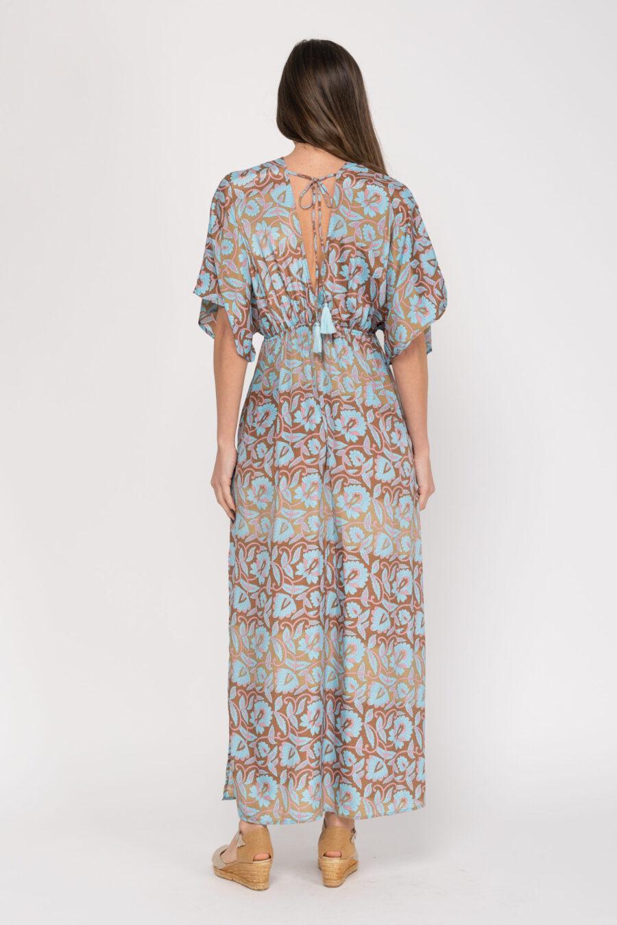 peace&love by calao VESTIDO LARGO ESTAMPADO Precios de Black Friday