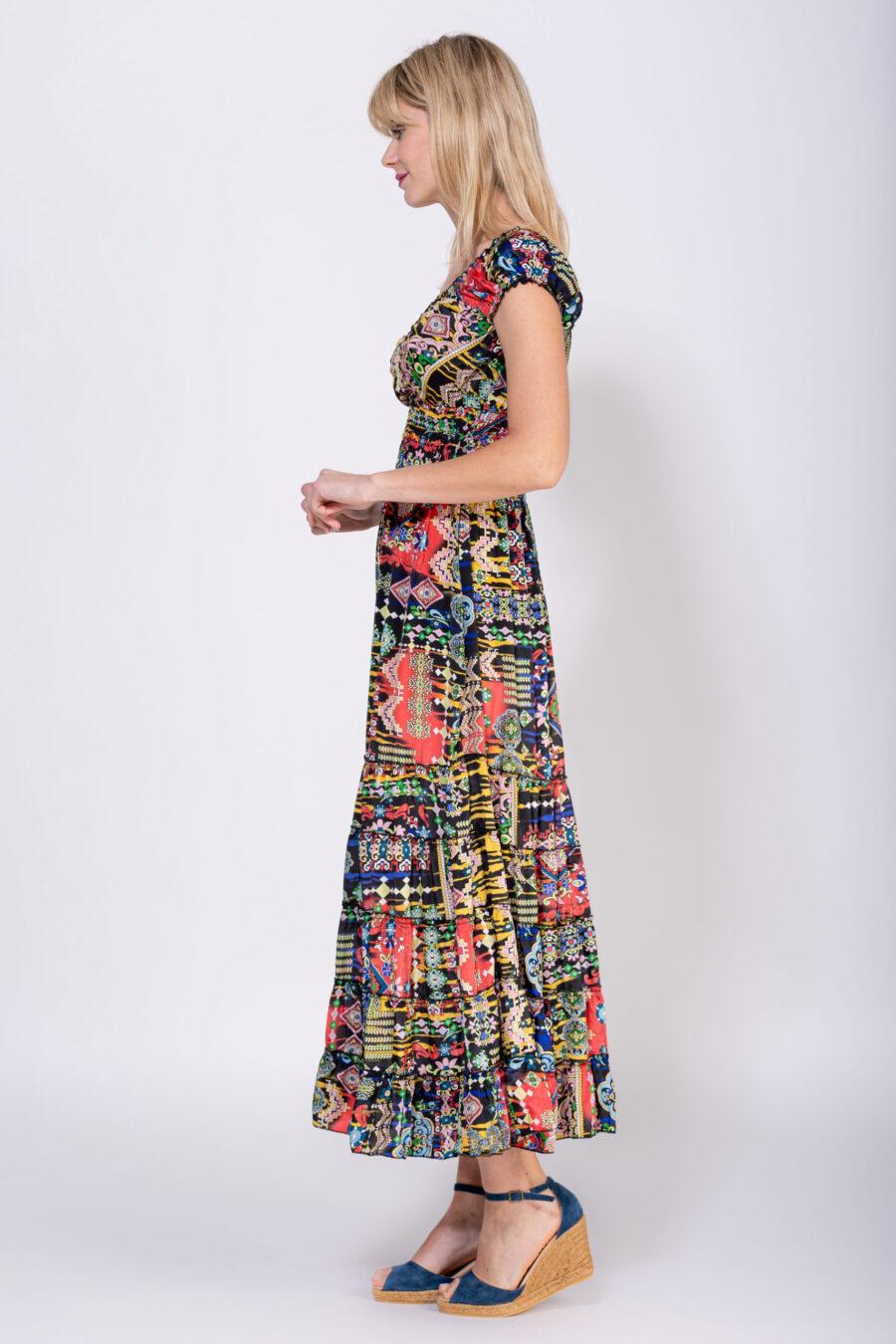 peace&love by calao VESTIDO LARGO ESTAMPADO Descuentos del mes