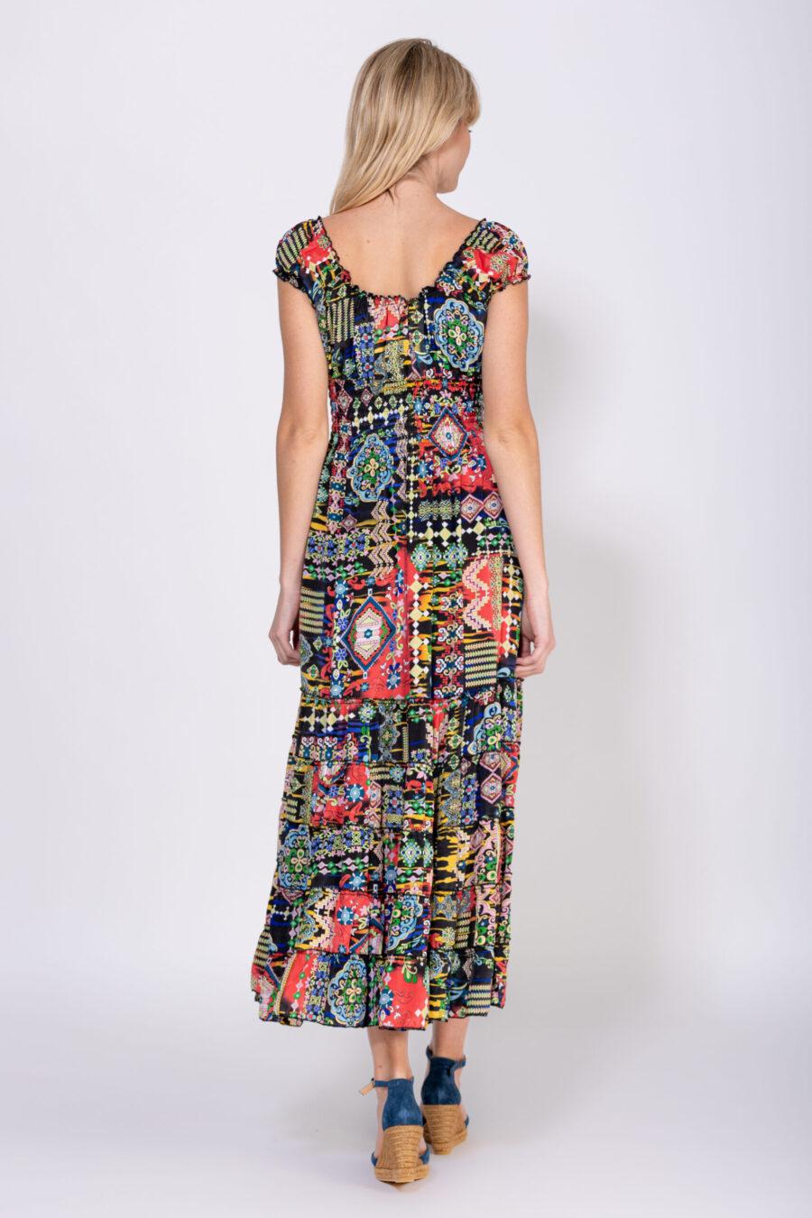 peace&love by calao VESTIDO LARGO ESTAMPADO Descuentos del mes