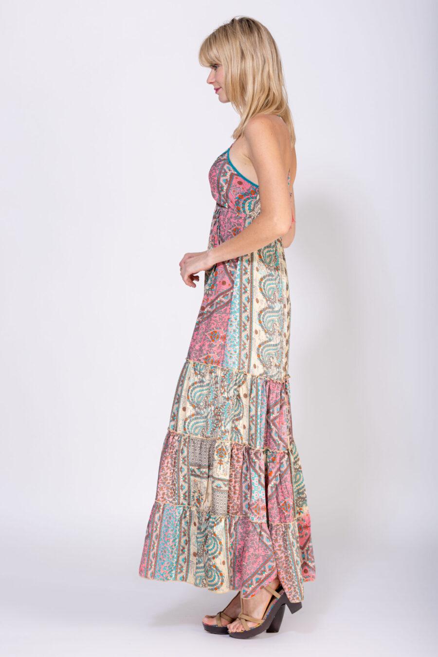 peace&love by calao VESTIDO LARGO ESTAMPADO Oferta exclusiva