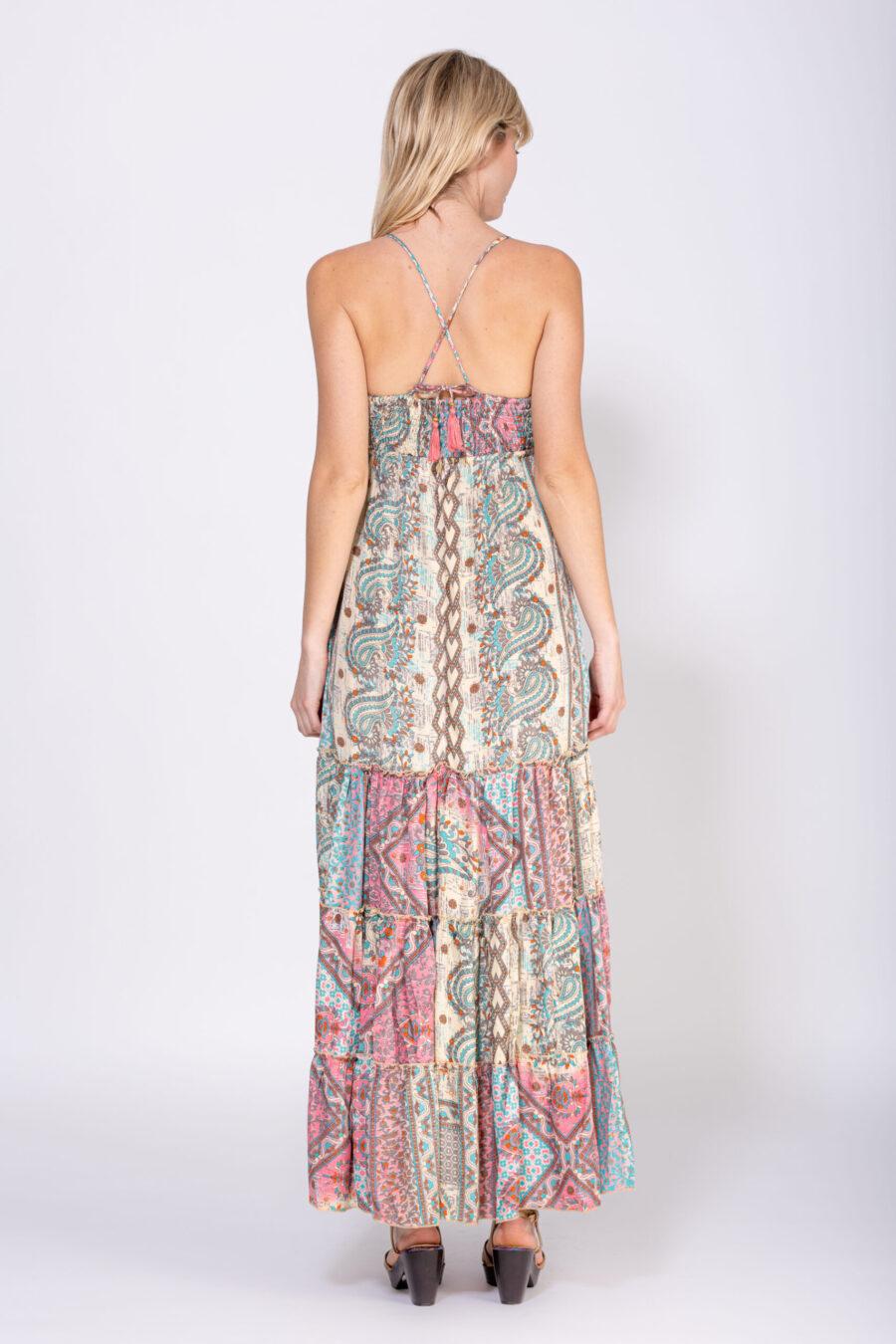 peace&love by calao VESTIDO LARGO ESTAMPADO Oferta exclusiva