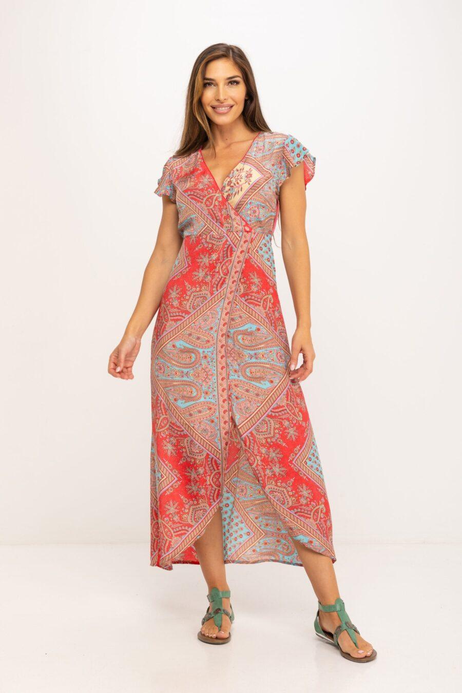 peace&love by calao VESTIDO LARGO ESTAMPADO Ofertas de temporada