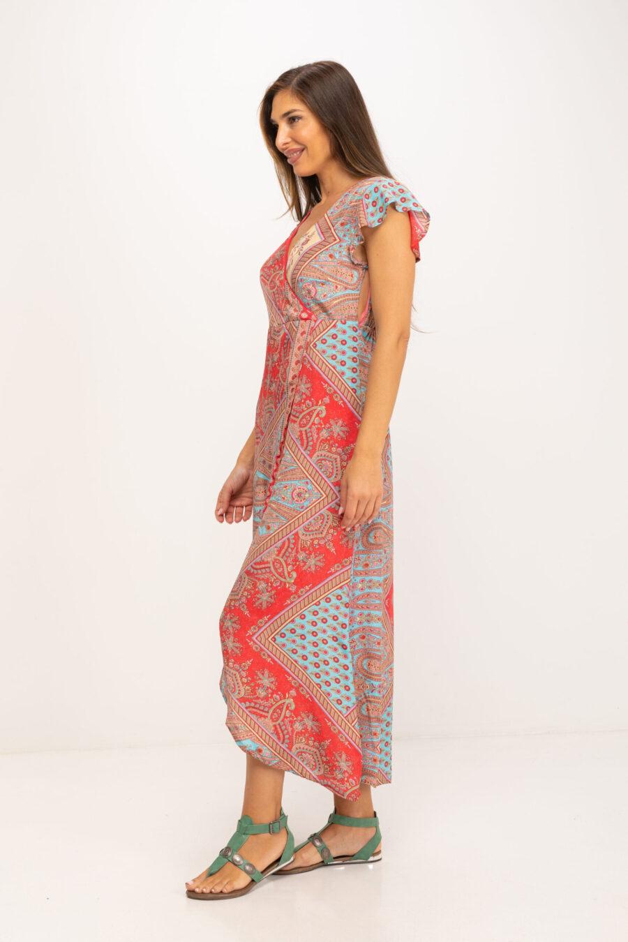 peace&love by calao VESTIDO LARGO ESTAMPADO Ofertas de temporada