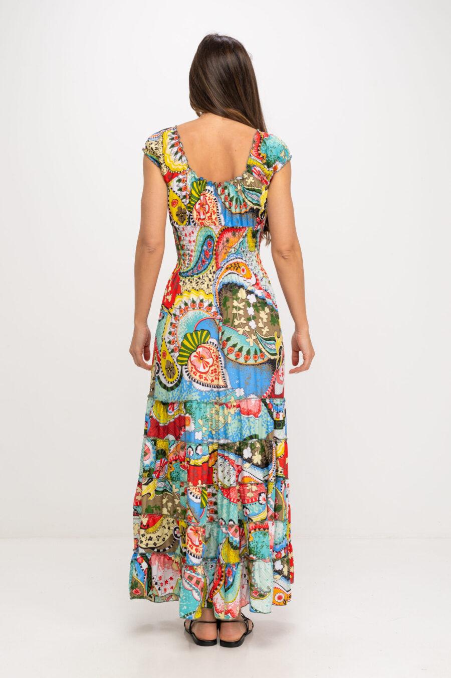 peace&love by calao VESTIDO LARGO ESTAMPADO Ofertas especiales