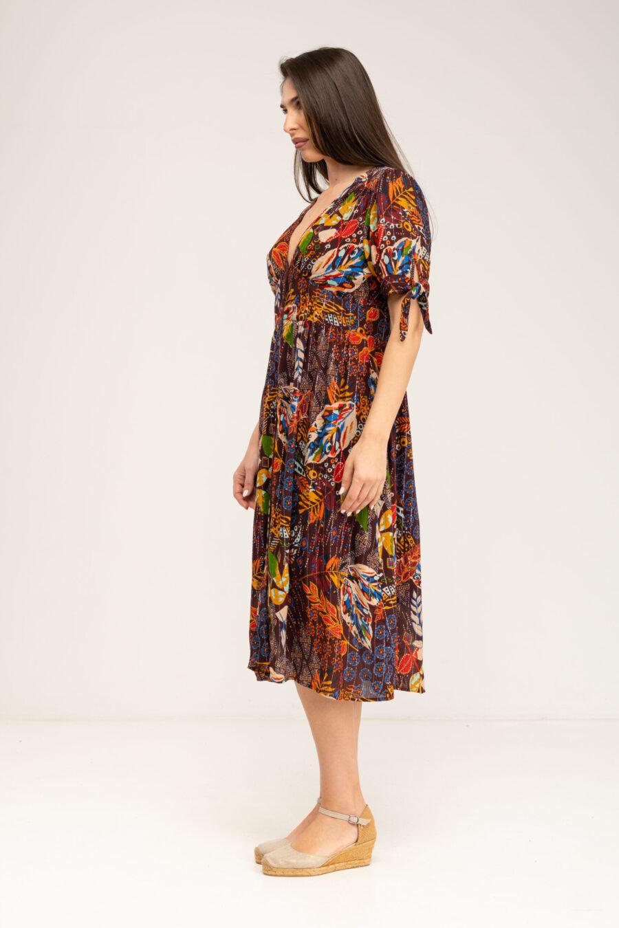 peace&love by calao VESTIDO ESTAMPADO ABOTONADO Rebajas