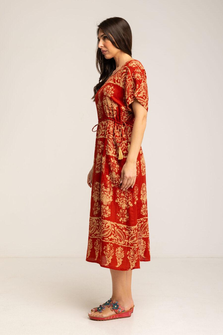 peace&love by calao VESTIDO ESTAMPADO ÉTNICO Ofertas