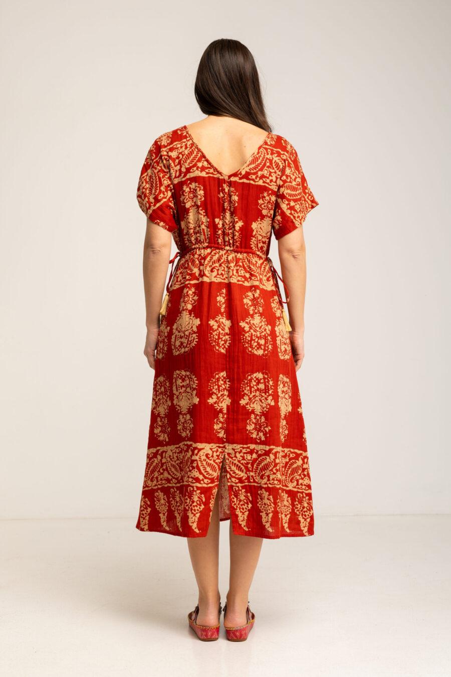 peace&love by calao VESTIDO ESTAMPADO ÉTNICO Ofertas