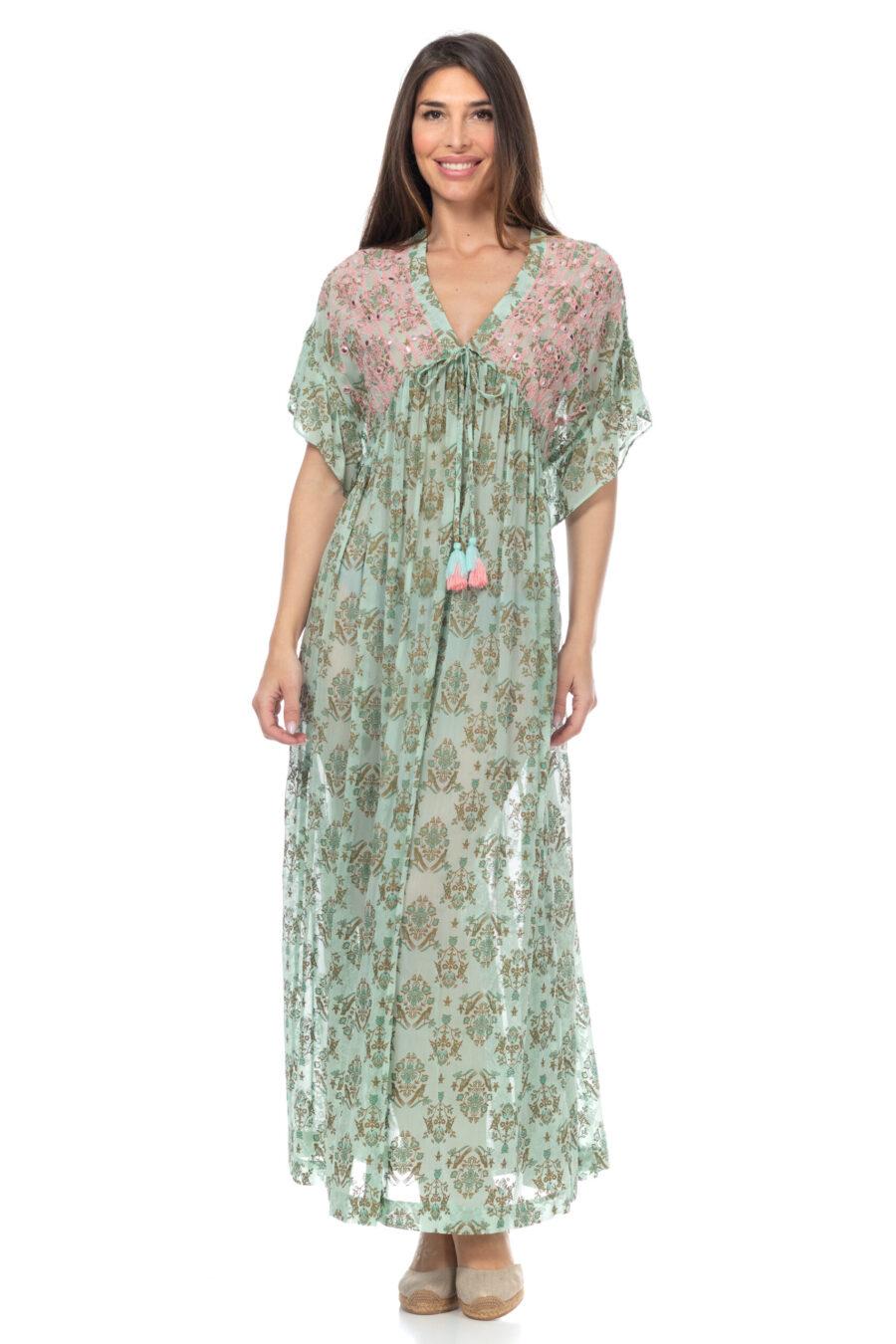 peace&love by calao VESTIDO LARGO ANCHO Rebajas de fábrica