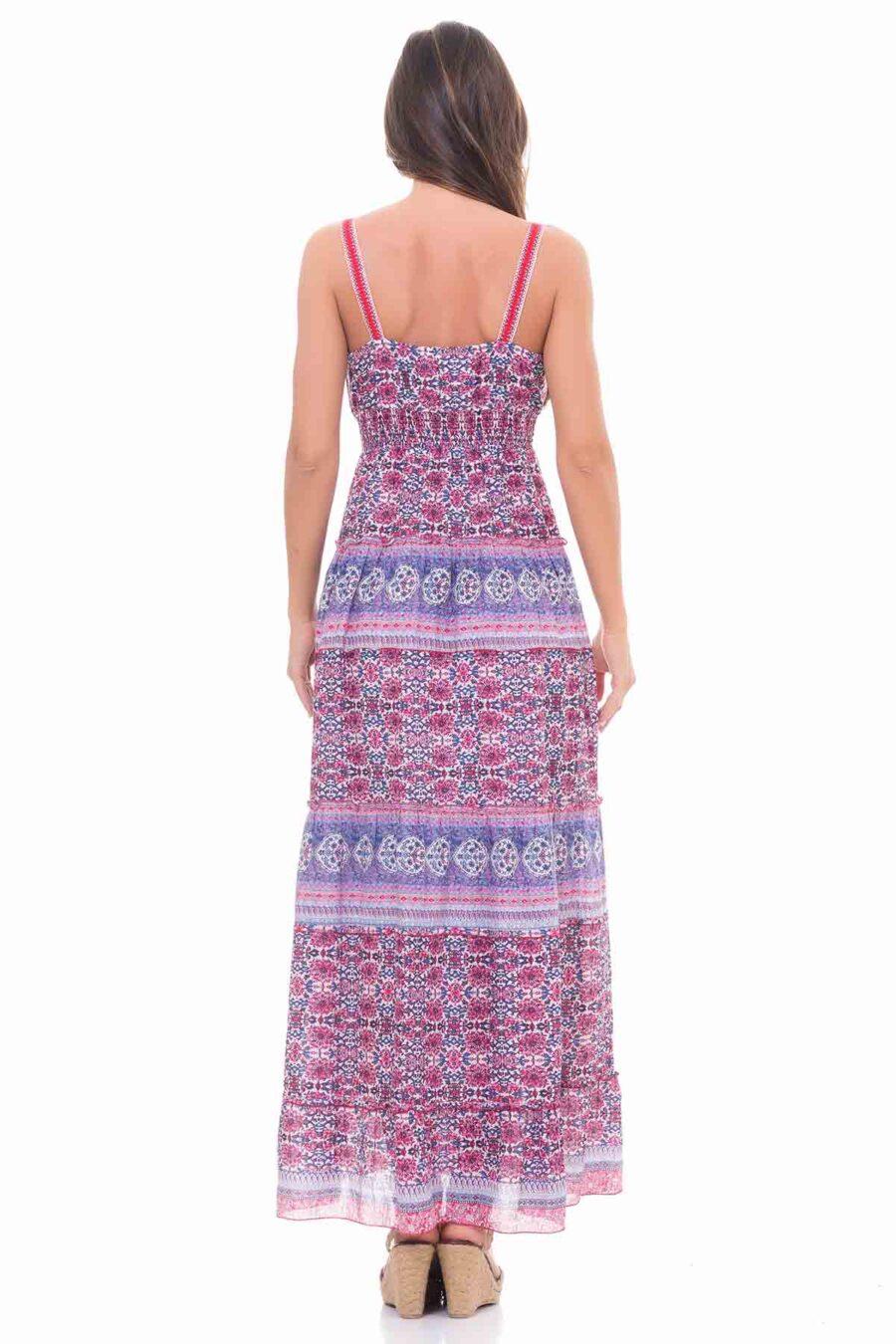 peace&love by calao VESTIDO LARGO ESTAMPADO Tienda
