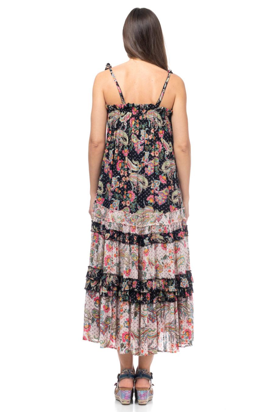 peace&love by calao VESTIDO CON DOS ESTAMPADOS Rebajas top