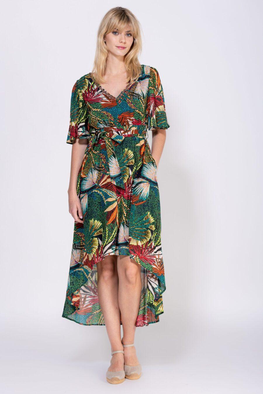 peace&love by calao VESTIDO ESTAMPADO LARGO Envío gratis