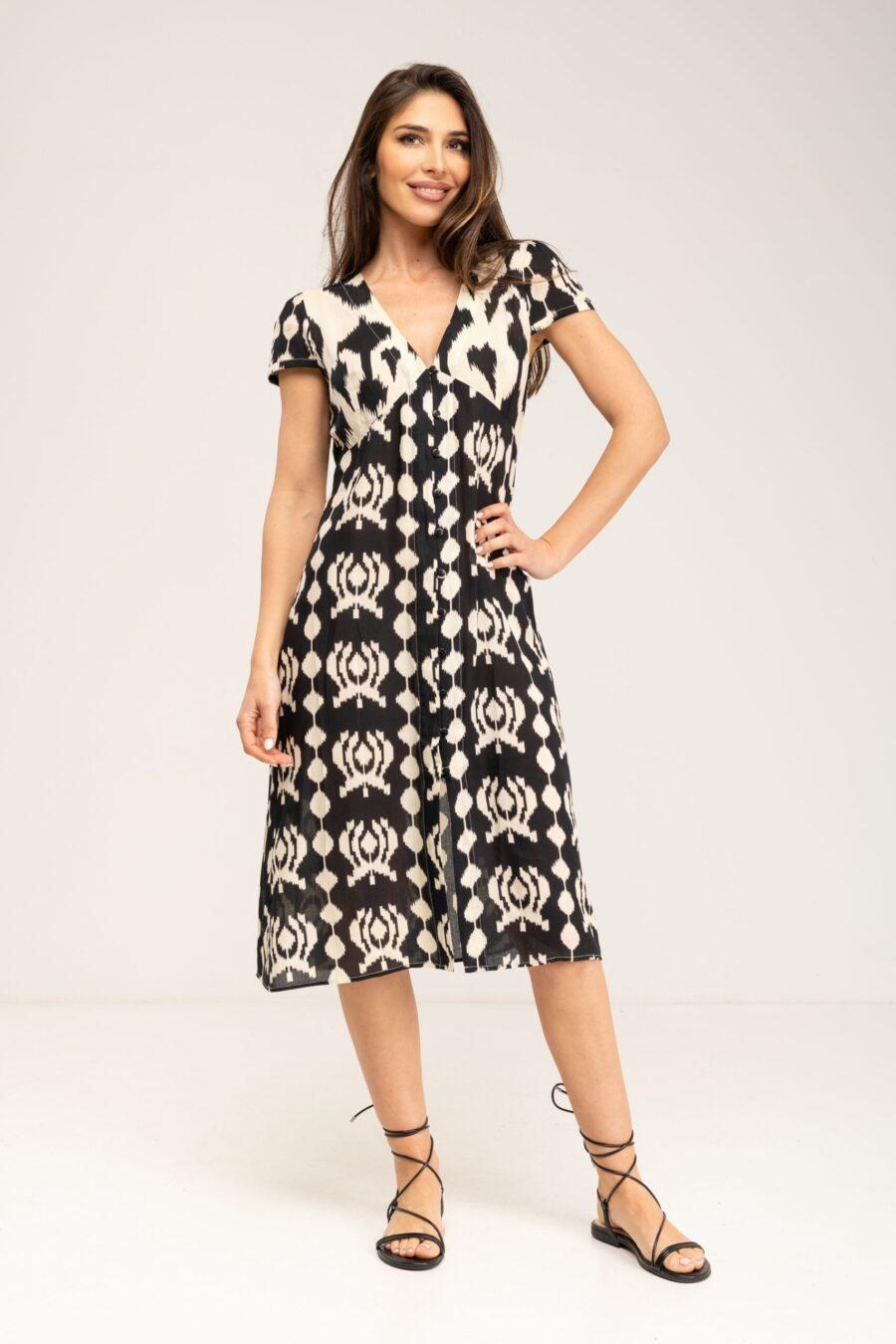 peace&love by calao VESTIDO ESTAMPADO MONOCOLOR Envío gratis