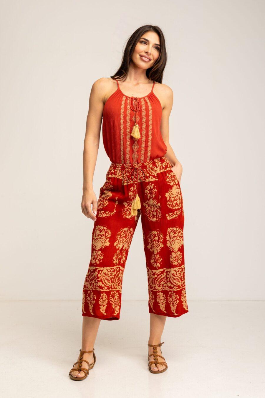 peace&love by calao PANTALON ESTAMPADO ÉTNICO Envío internacional gratuito